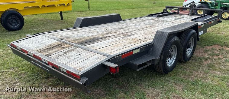 image for item EJ3669 2016 Texas Bragg ED182LEO14 utility trailer