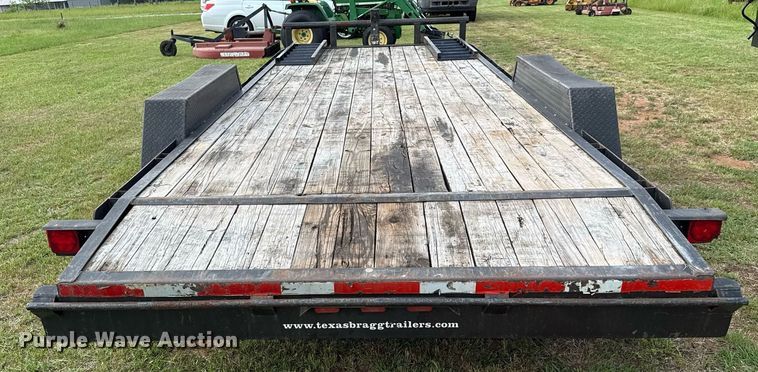 image for item EJ3669 2016 Texas Bragg ED182LEO14 utility trailer