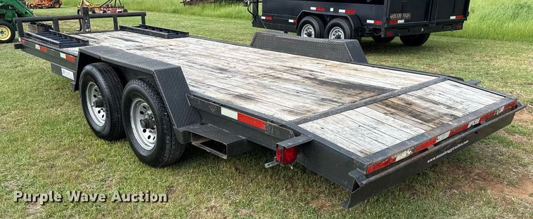 image for item EJ3669 2016 Texas Bragg ED182LEO14 utility trailer