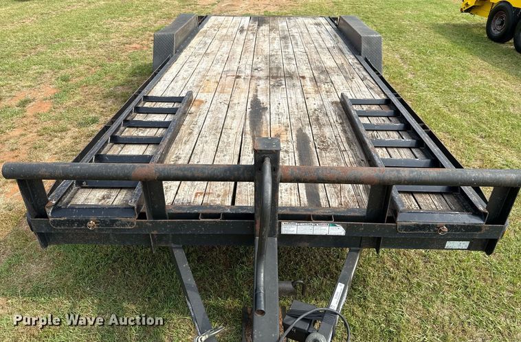 image for item EJ3669 2016 Texas Bragg ED182LEO14 utility trailer