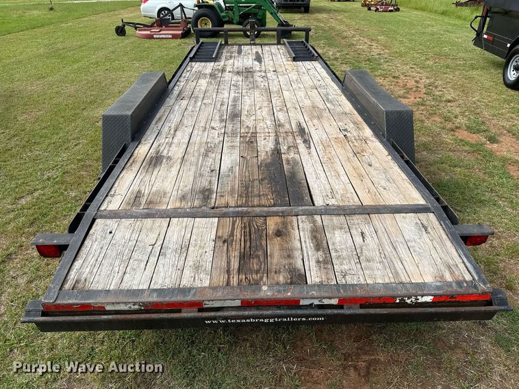 image for item EJ3669 2016 Texas Bragg ED182LEO14 utility trailer