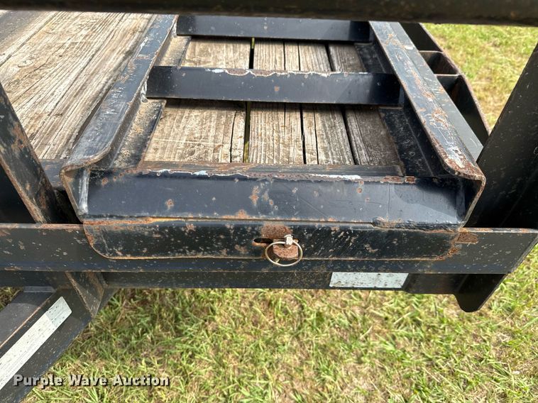 image for item EJ3669 2016 Texas Bragg ED182LEO14 utility trailer