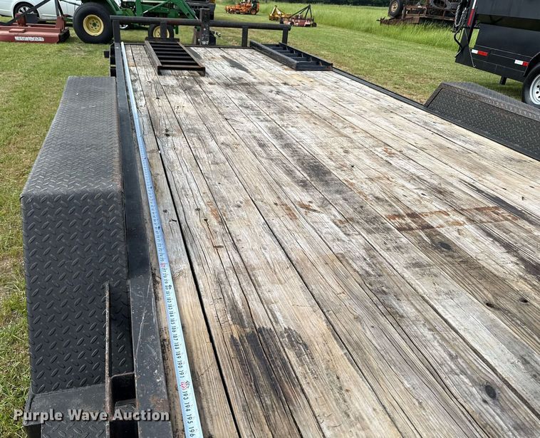 image for item EJ3669 2016 Texas Bragg ED182LEO14 utility trailer