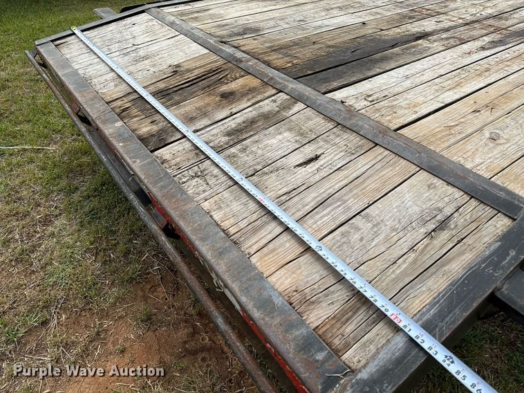 image for item EJ3669 2016 Texas Bragg ED182LEO14 utility trailer