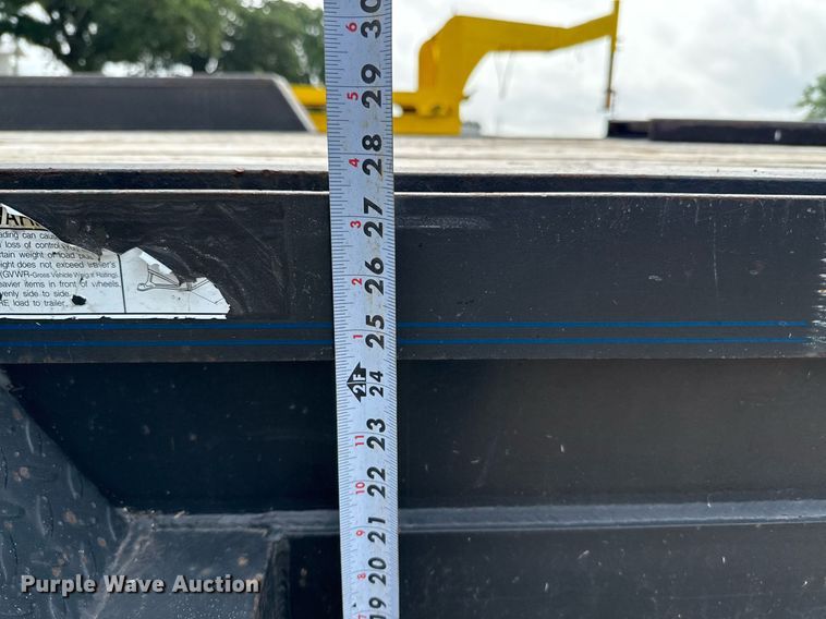 image for item EJ3669 2016 Texas Bragg ED182LEO14 utility trailer