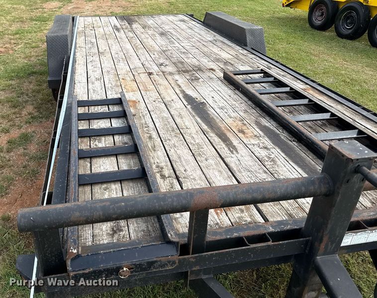 image for item EJ3669 2016 Texas Bragg ED182LEO14 utility trailer