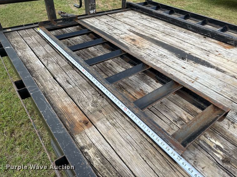 image for item EJ3669 2016 Texas Bragg ED182LEO14 utility trailer