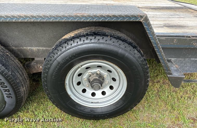 image for item EJ3669 2016 Texas Bragg ED182LEO14 utility trailer