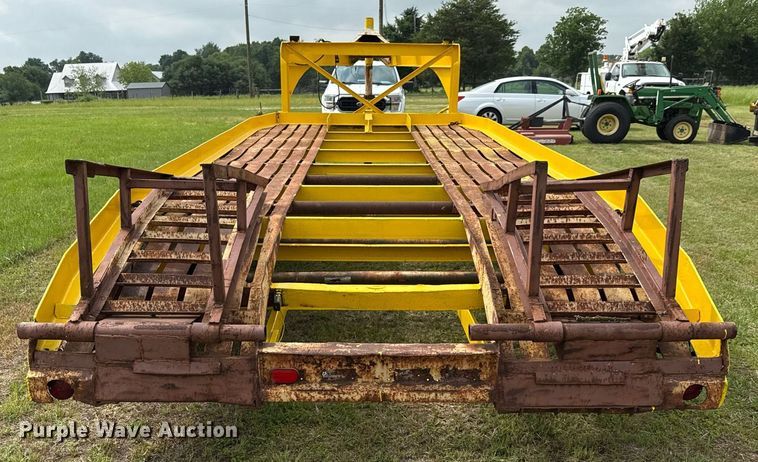 image for item EJ3674 2001 Shop built equipment trailer