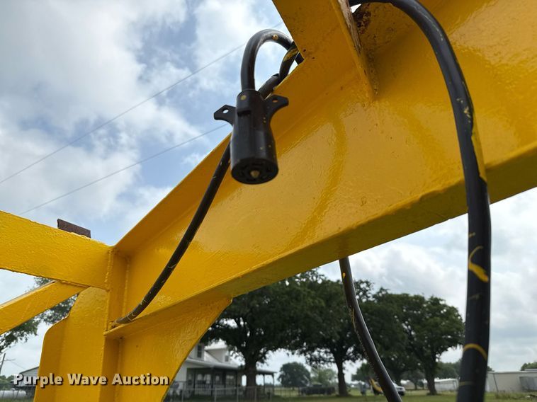 image for item EJ3674 2001 Shop built equipment trailer