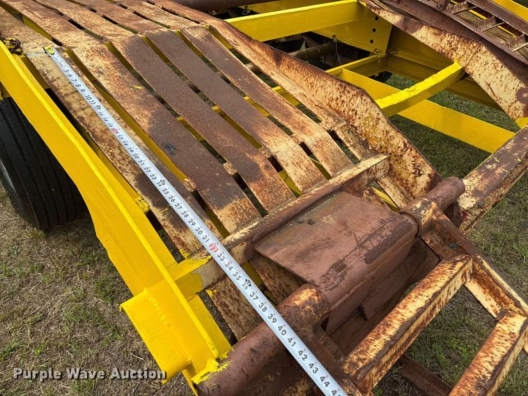 image for item EJ3674 2001 Shop built equipment trailer