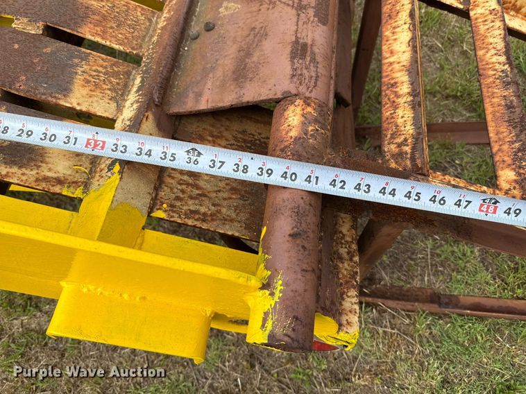 image for item EJ3674 2001 Shop built equipment trailer