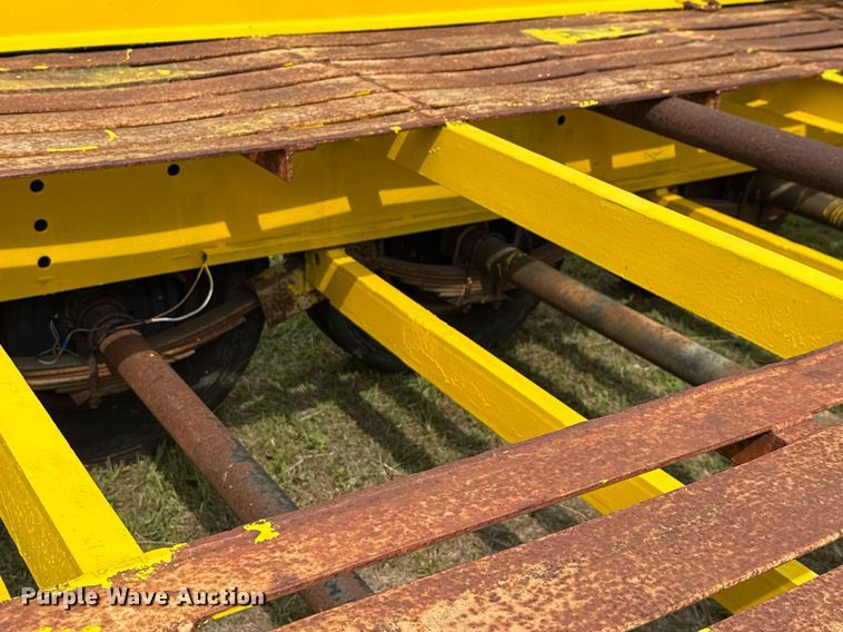 image for item EJ3674 2001 Shop built equipment trailer