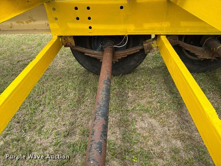 image for item EJ3674 2001 Shop built equipment trailer