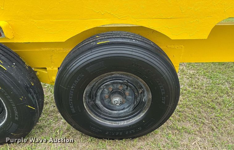 image for item EJ3674 2001 Shop built equipment trailer