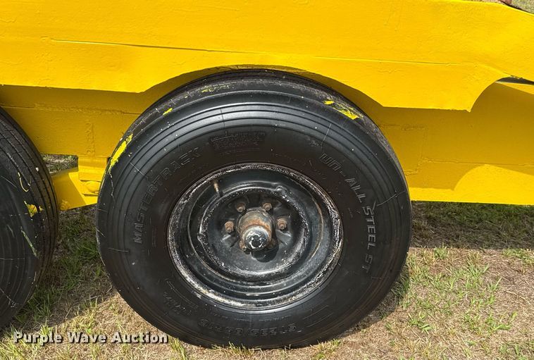 image for item EJ3674 2001 Shop built equipment trailer