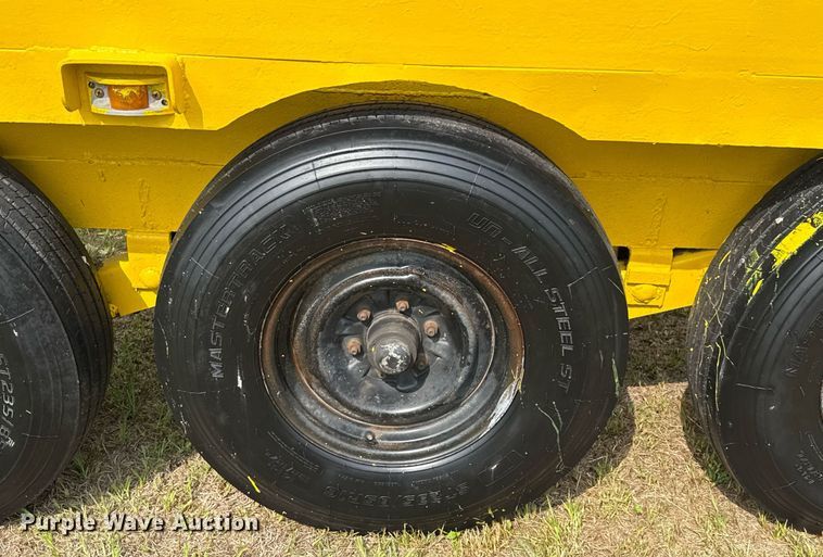 image for item EJ3674 2001 Shop built equipment trailer