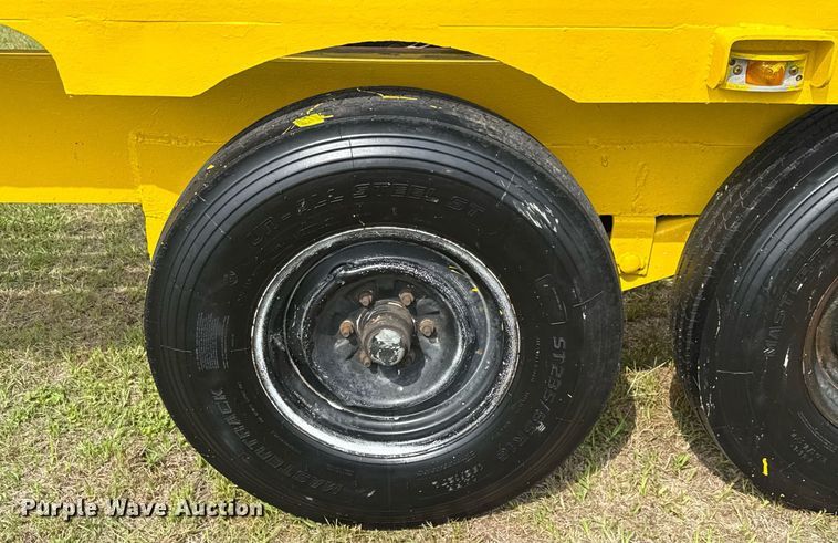 image for item EJ3674 2001 Shop built equipment trailer