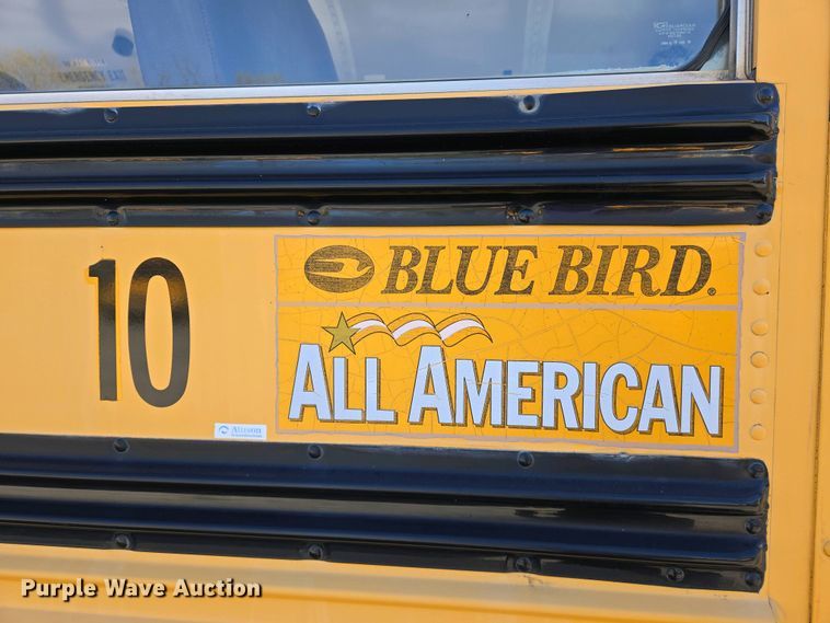 image for item EJ7457 2009 Blue Bird All American school bus