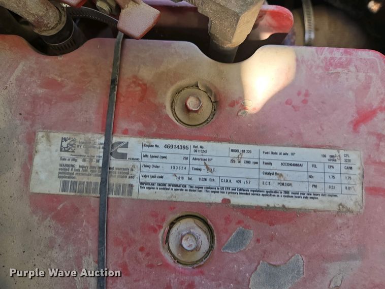 image for item EJ7457 2009 Blue Bird All American school bus