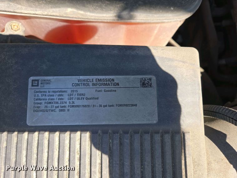 image for item EJ7463 2015 Chevrolet Silverado 1500 Double Cab pickup truck