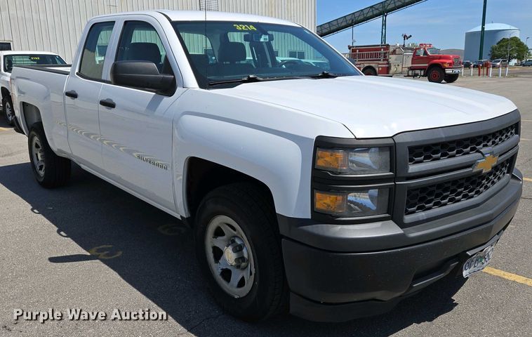 image for item EJ7468 2015 Chevrolet Silverado 1500 Double Cab pickup truck