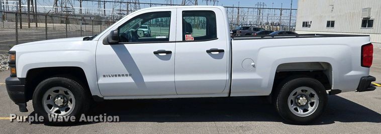 image for item EJ7468 2015 Chevrolet Silverado 1500 Double Cab pickup truck