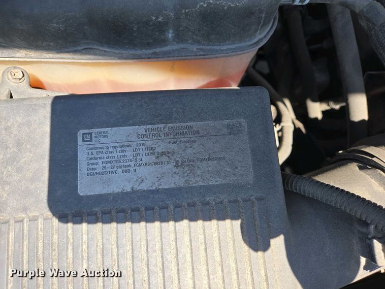 image for item EJ7468 2015 Chevrolet Silverado 1500 Double Cab pickup truck