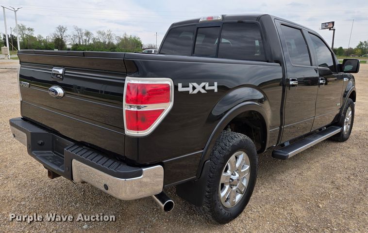 image for item EJ7489 2013 Ford F150 Lariat  SuperCrew pickup truck