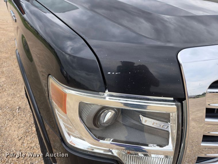 image for item EJ7489 2013 Ford F150 Lariat  SuperCrew pickup truck