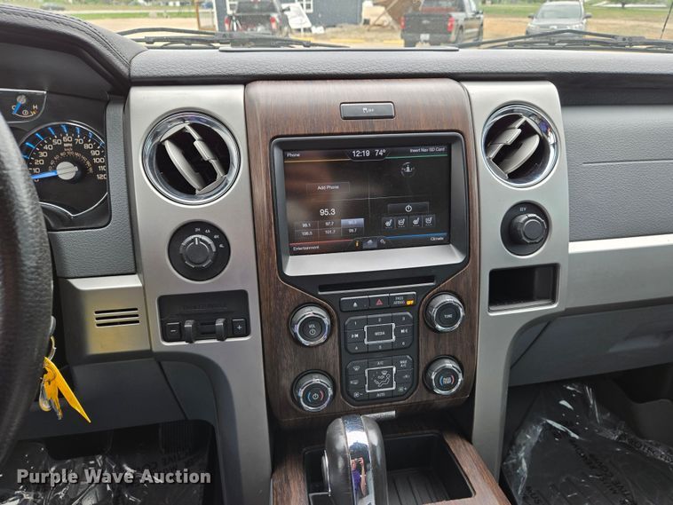 image for item EJ7489 2013 Ford F150 Lariat  SuperCrew pickup truck