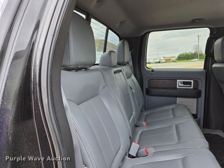 image for item EJ7489 2013 Ford F150 Lariat  SuperCrew pickup truck