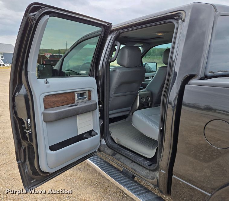 image for item EJ7489 2013 Ford F150 Lariat  SuperCrew pickup truck