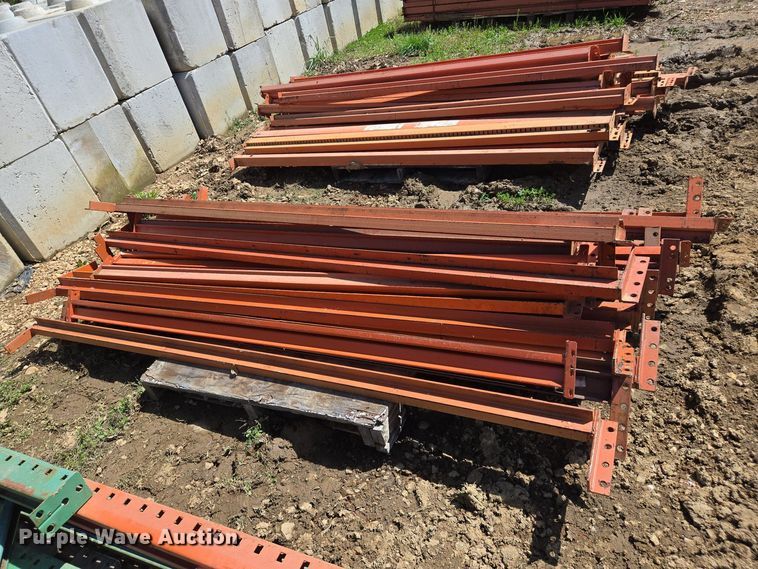 image for item EJ7500 Approximately 50 pallet racking shelves