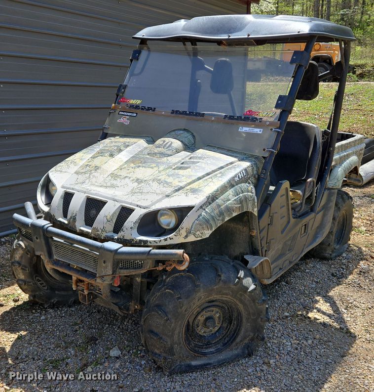 image for item EJ7507 2008 Yamaha Rhino 700 utility vehicle