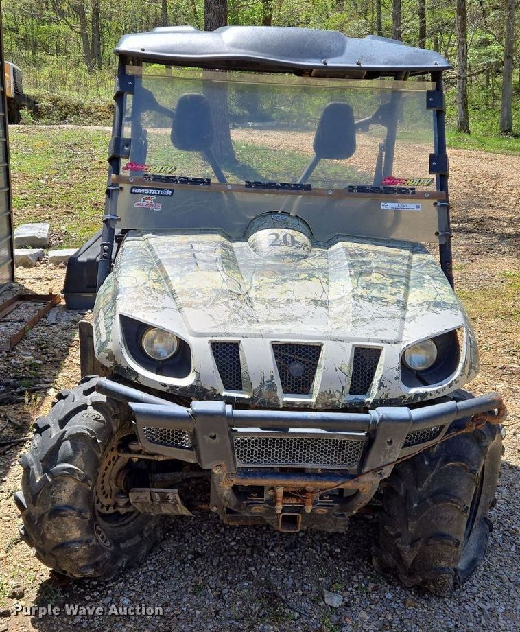 image for item EJ7507 2008 Yamaha Rhino 700 utility vehicle