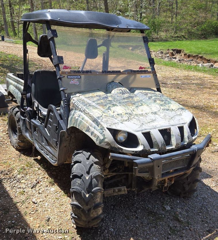 image for item EJ7507 2008 Yamaha Rhino 700 utility vehicle
