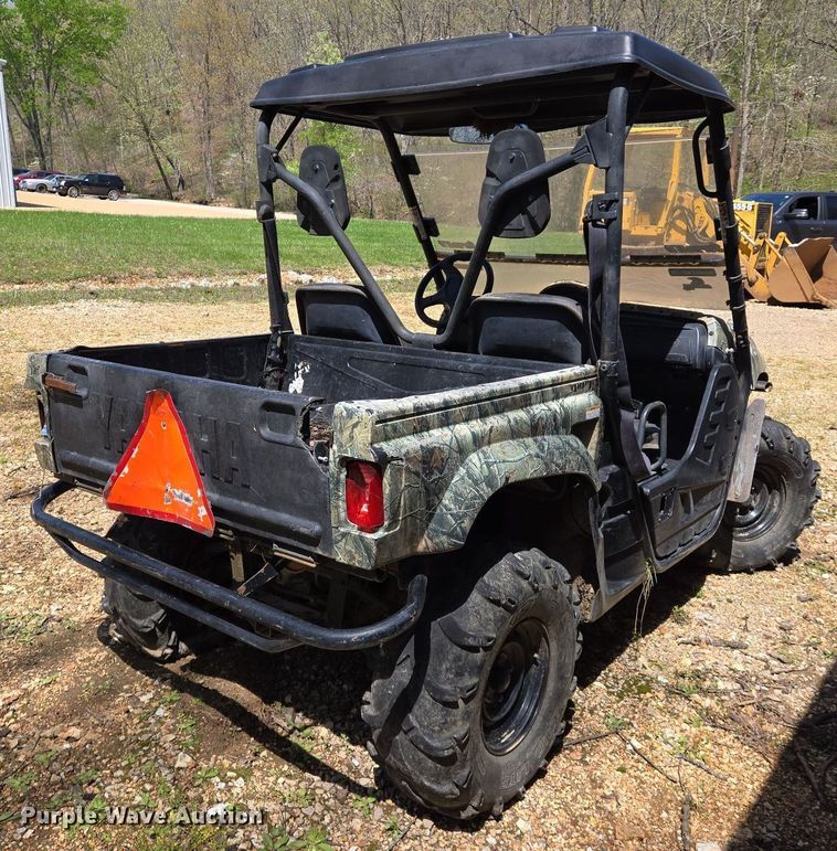 image for item EJ7507 2008 Yamaha Rhino 700 utility vehicle