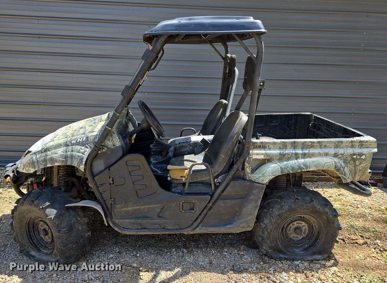 image for item EJ7507 2008 Yamaha Rhino 700 utility vehicle