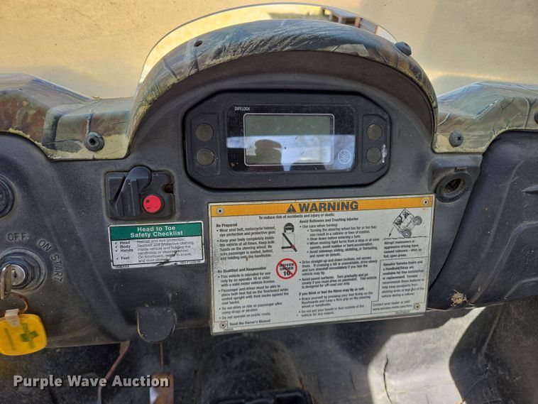 image for item EJ7507 2008 Yamaha Rhino 700 utility vehicle