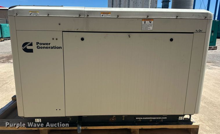 image for item EJ8669 2016 Cummins C25 N6 generator