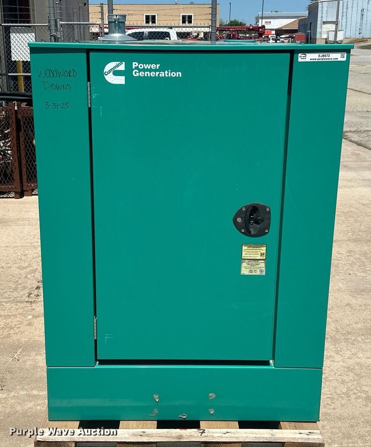 image for item EJ8672 2012 Cummins GGPA-1213342 generator