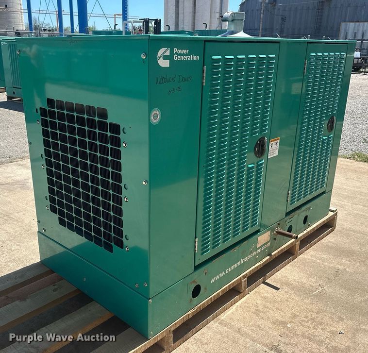 image for item EJ8672 2012 Cummins GGPA-1213342 generator