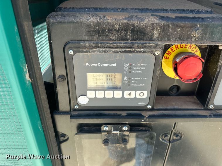 image for item EJ8673 2015 Cummins C25 D6 generator