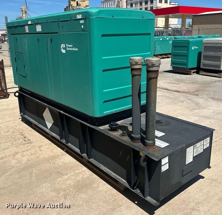 image for item EJ8674 2015 Cummins C25 D6 generator