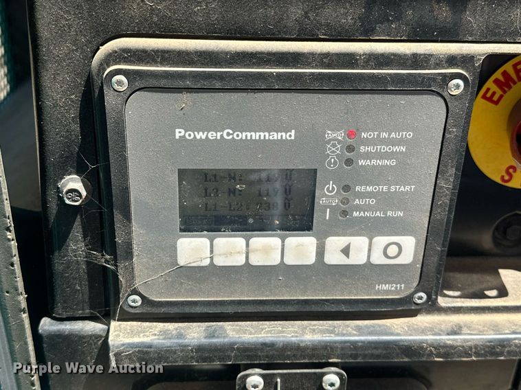 image for item EJ8674 2015 Cummins C25 D6 generator