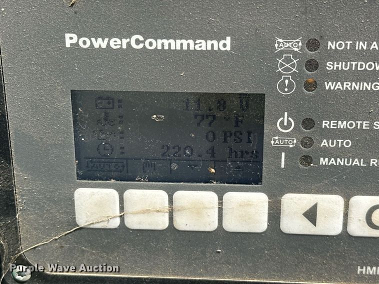 image for item EJ8674 2015 Cummins C25 D6 generator