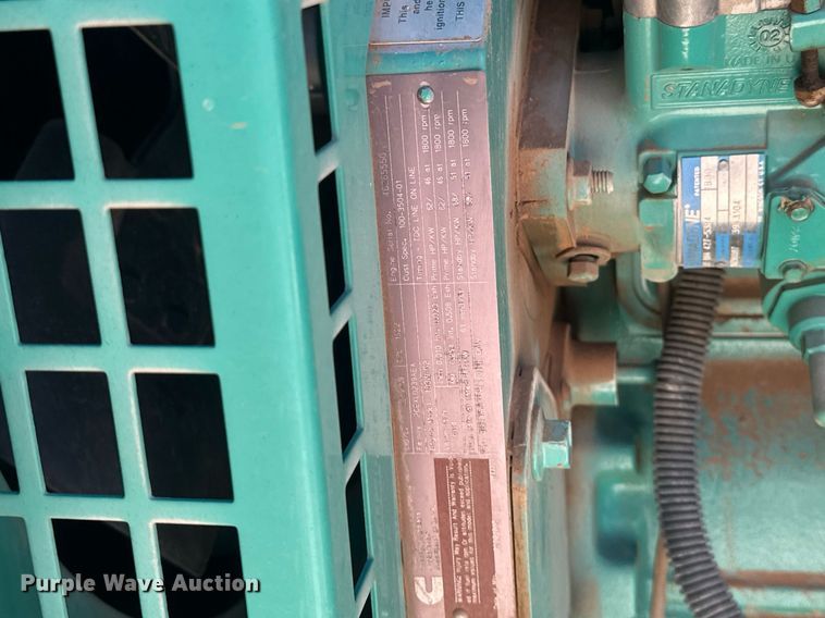 image for item EJ8675 Cummins DGBB-5570539 generator