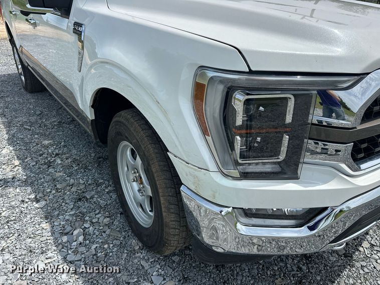 image for item EJ8686 2023 Ford F150 SuperCrew King Ranch pickup truck