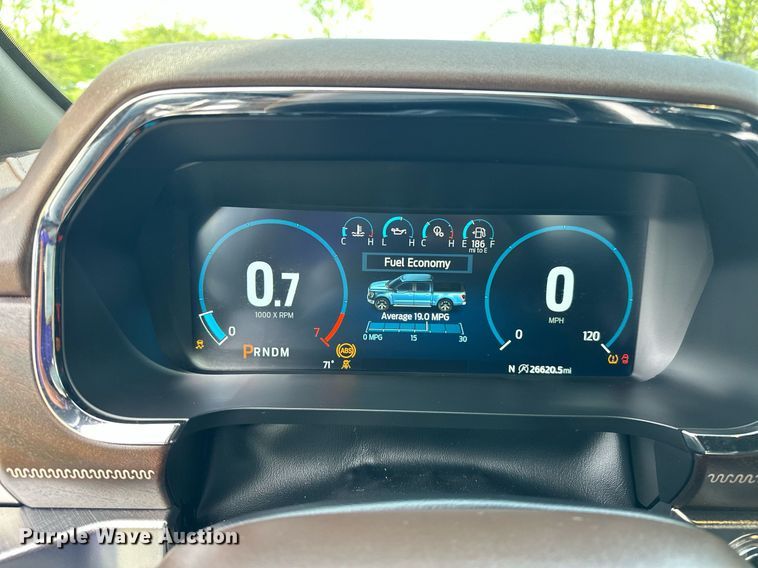 image for item EJ8686 2023 Ford F150 SuperCrew King Ranch pickup truck